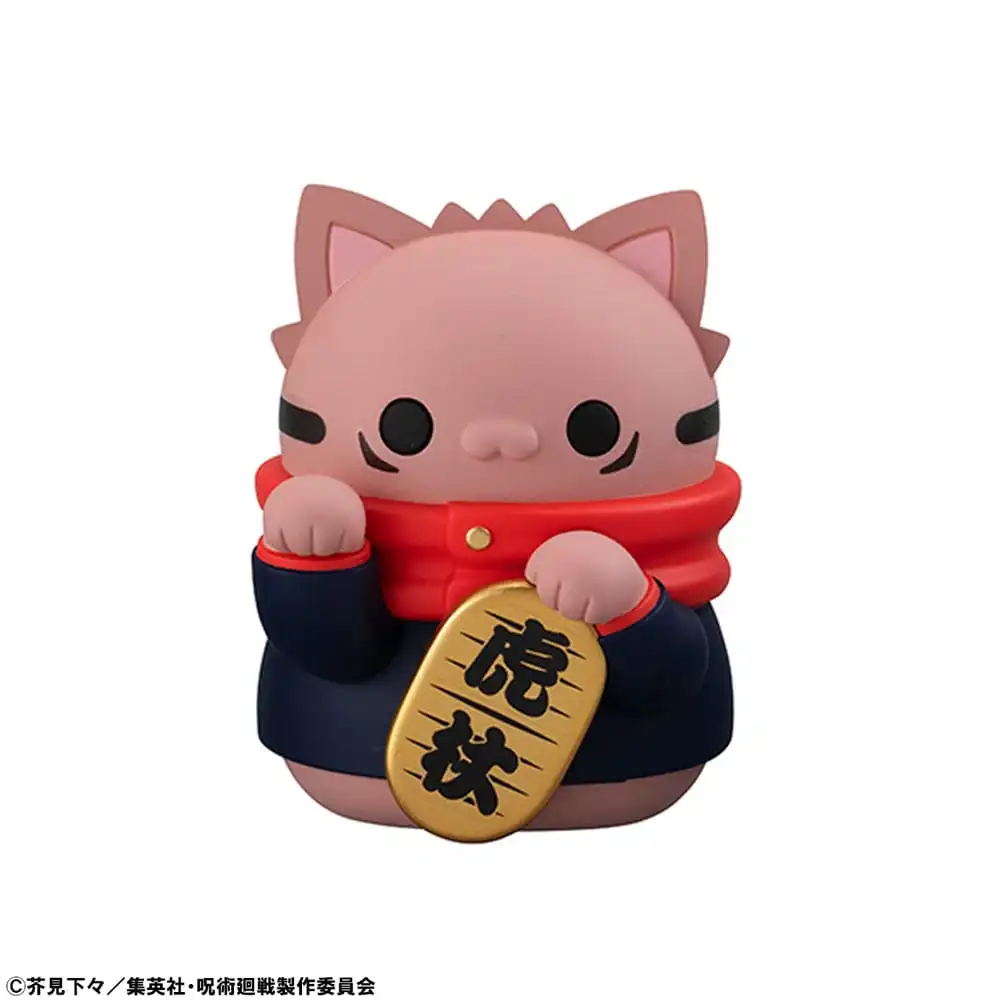 Jujutsu Kaisen Mega Cat Project Trading Figure Fortune Cats 7 cm - 1 Unidade